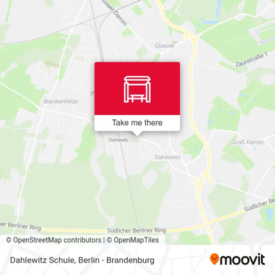 Dahlewitz Schule map
