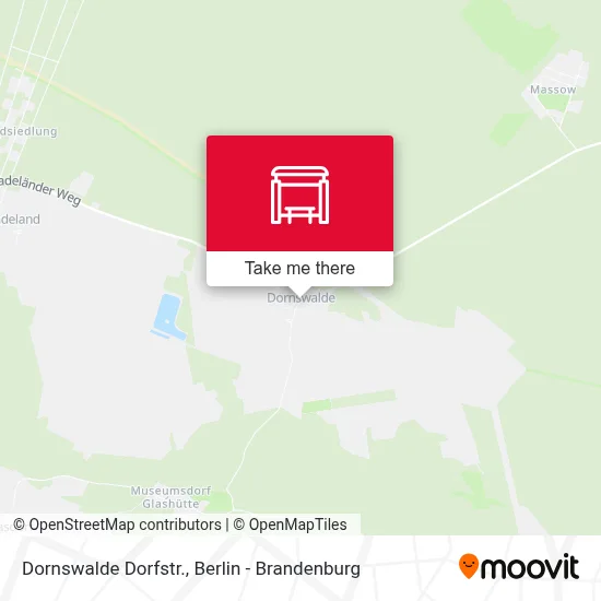 Dornswalde Dorfstr. map