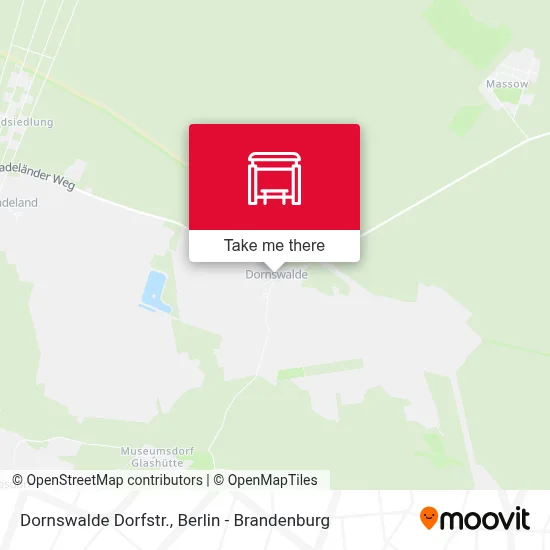 Dornswalde Dorfstr. map