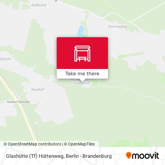 Glashütte (Tf) Hüttenweg map