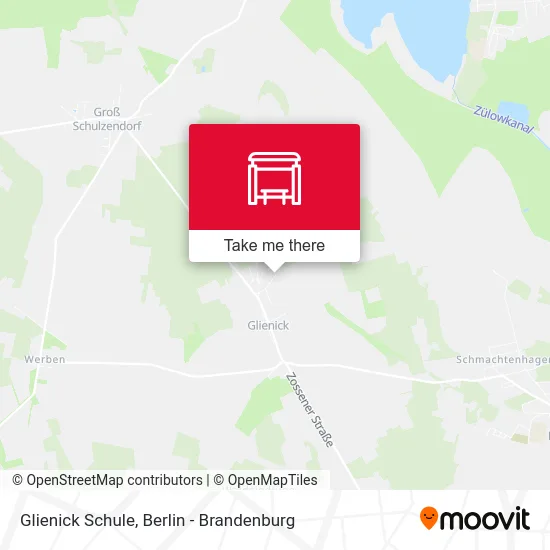 Glienick Schule map