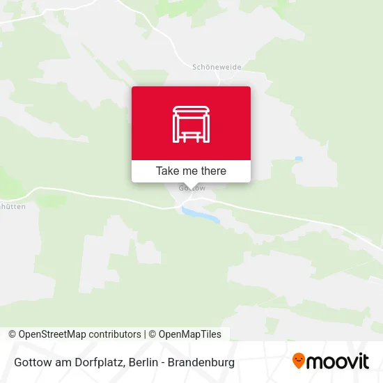 Карта Gottow am Dorfplatz