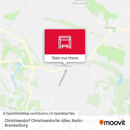 Christinendorf Christinendorfer Allee map