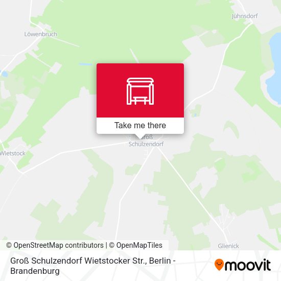 Карта Groß Schulzendorf Wietstocker Str.