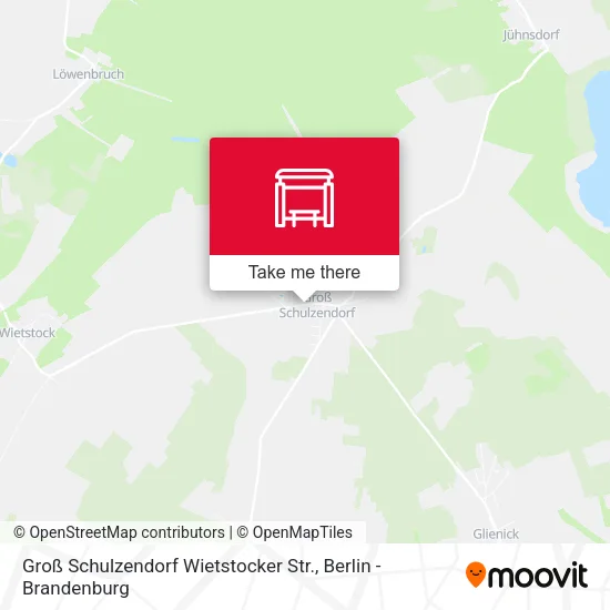 Карта Groß Schulzendorf Wietstocker Str.