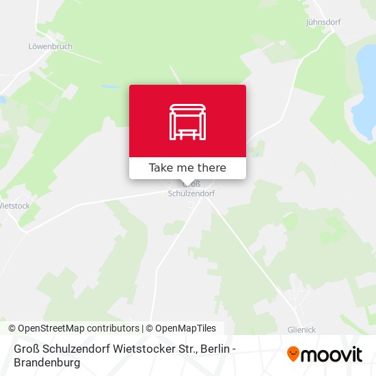 Groß Schulzendorf Wietstocker Str. map