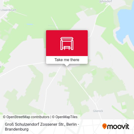Карта Groß Schulzendorf Zossener Str.