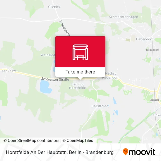 Карта Horstfelde An Der Hauptstr.