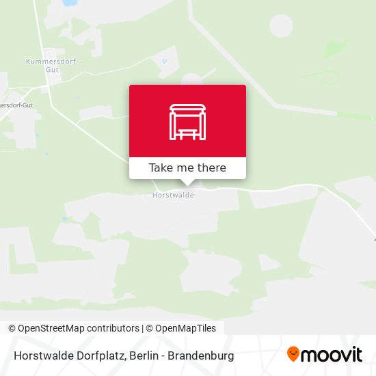 Horstwalde Dorfplatz map