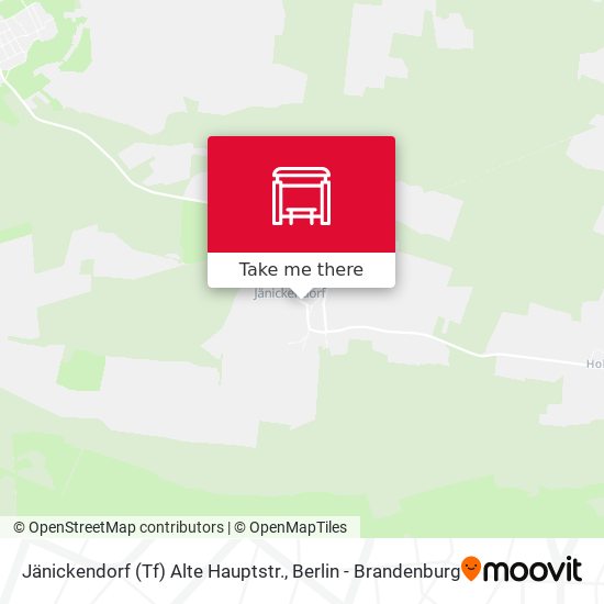 Jänickendorf (Tf) Alte Hauptstr. map