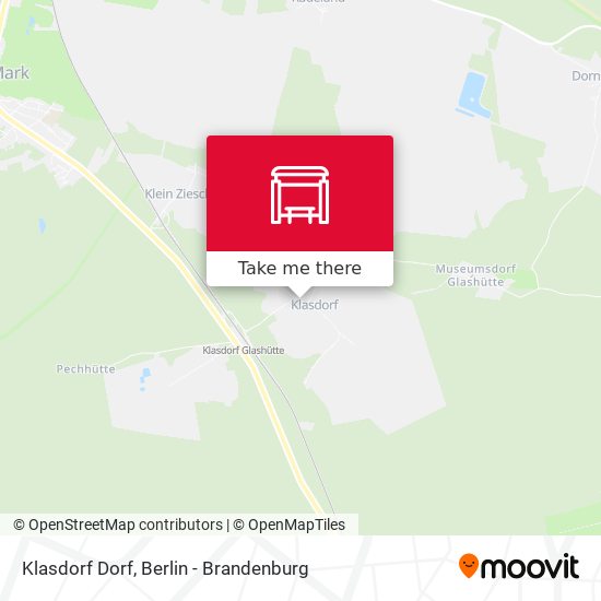 Klasdorf Dorf map
