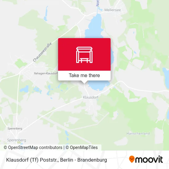 Карта Klausdorf (Tf) Poststr.