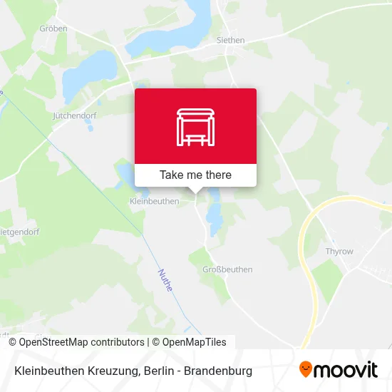Kleinbeuthen Kreuzung map