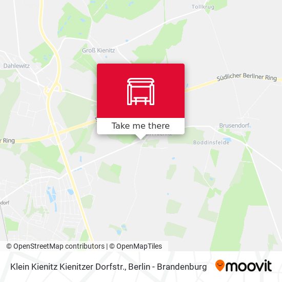 Klein Kienitz Kienitzer Dorfstr. map