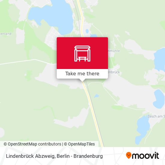 Lindenbrück Abzweig map