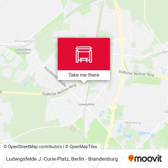Ludwigsfelde J.-Curie-Platz map
