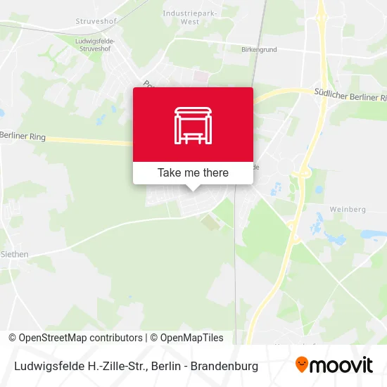 Ludwigsfelde H.-Zille-Str. map