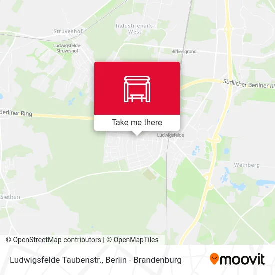 Ludwigsfelde Taubenstr. map