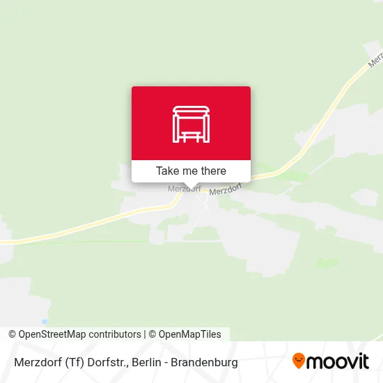Merzdorf (Tf) Dorfstr. map