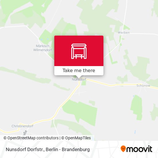 Nunsdorf Dorfstr. map