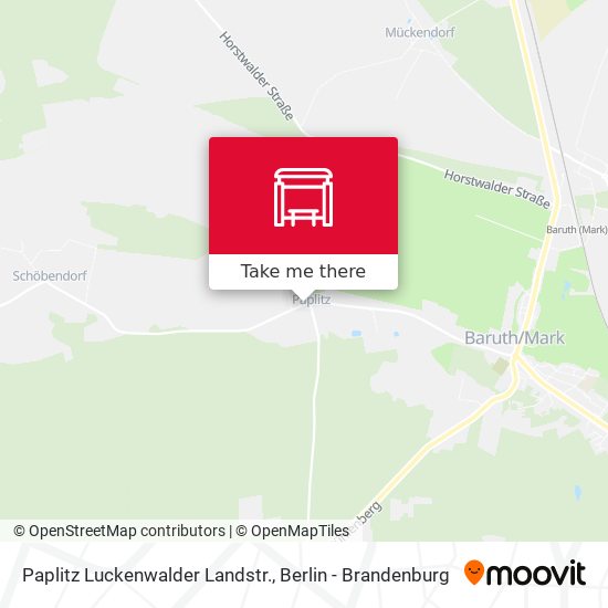 Paplitz Luckenwalder Landstr. map