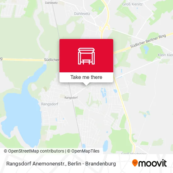 Карта Rangsdorf Anemonenstr.