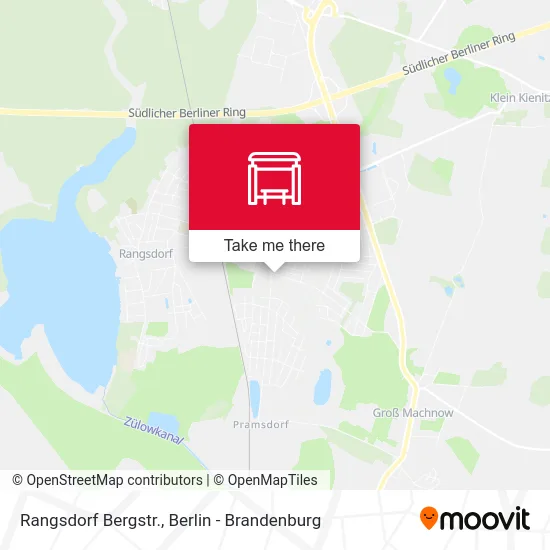 Rangsdorf Bergstr. map