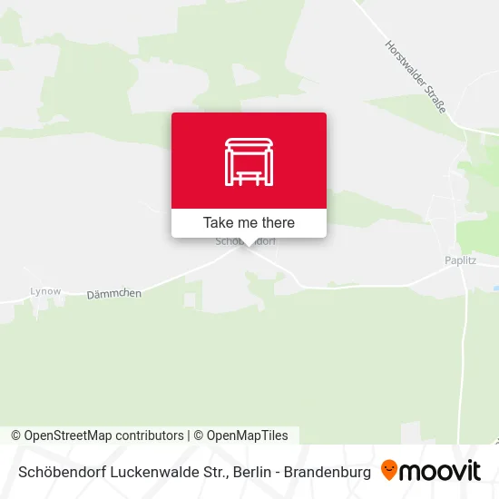 Schöbendorf Luckenwalde Str. map