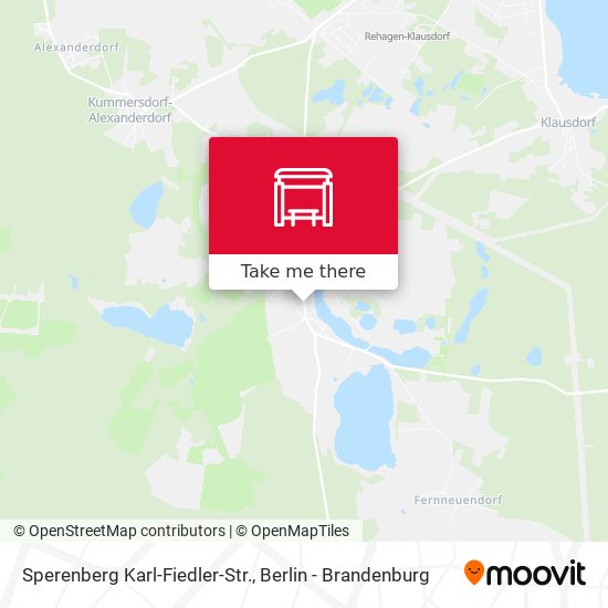 Sperenberg Karl-Fiedler-Str. map
