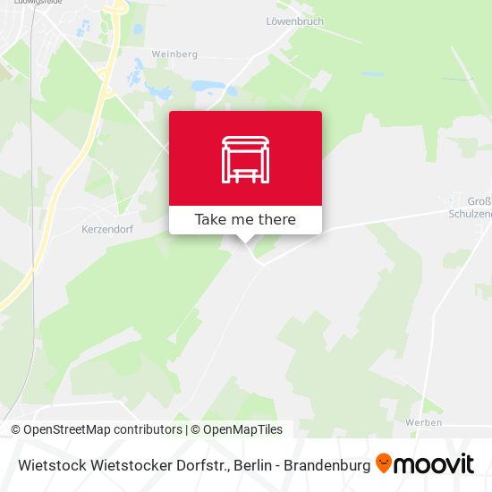 Wietstock Wietstocker Dorfstr. map