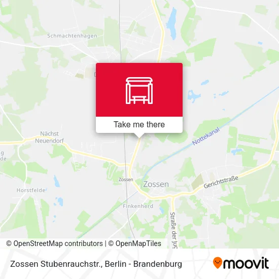 Карта Zossen Stubenrauchstr.