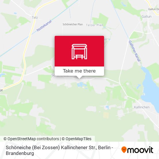 Schöneiche (Bei Zossen) Kallinchener Str. map