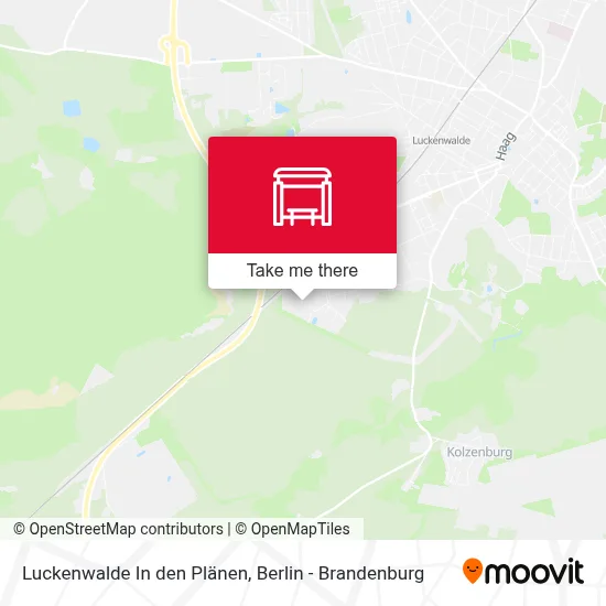 Luckenwalde In den Plänen map