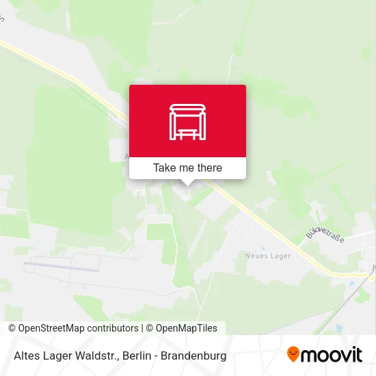 Карта Altes Lager Waldstr.