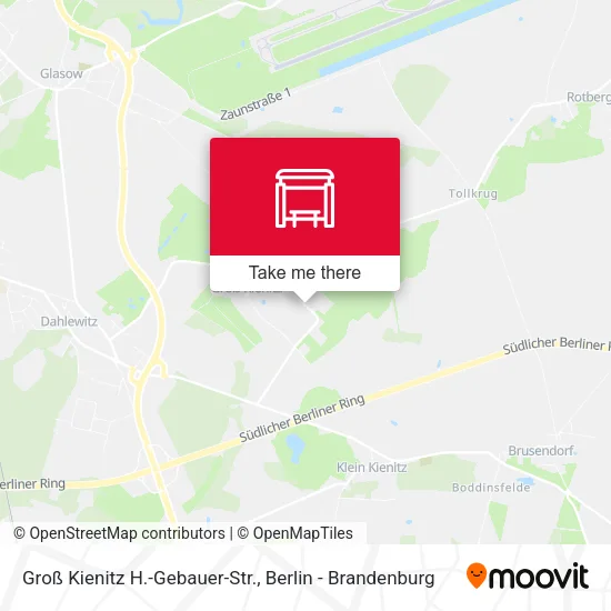 Карта Groß Kienitz H.-Gebauer-Str.