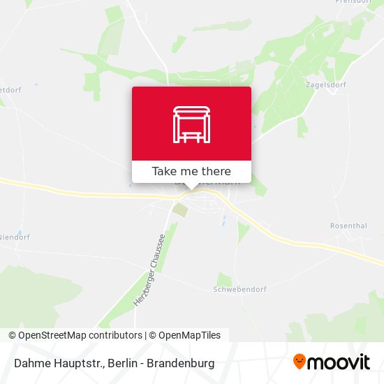 Dahme Hauptstr. map