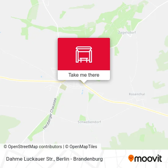 Карта Dahme Luckauer Str.