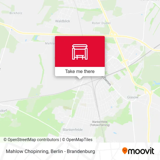 Mahlow Chopinring map
