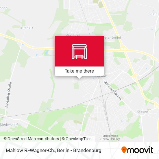 Mahlow R.-Wagner-Ch. map