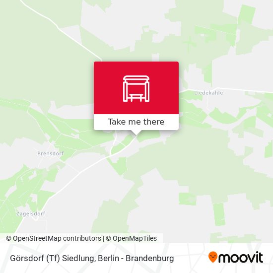 Görsdorf (Tf) Siedlung map