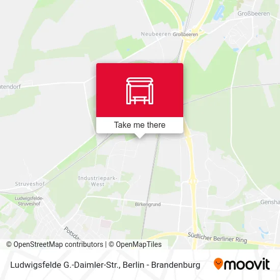 Ludwigsfelde G.-Daimler-Str. map
