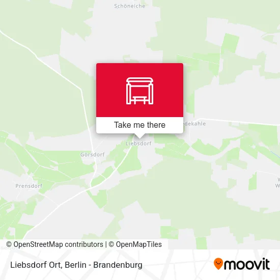Карта Liebsdorf Ort