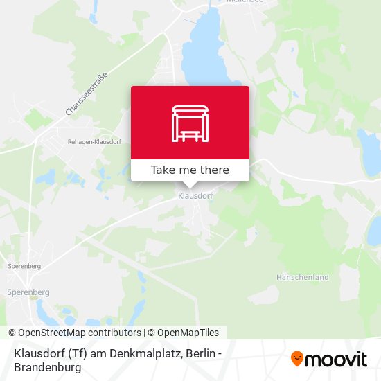 Klausdorf (Tf) am Denkmalplatz map