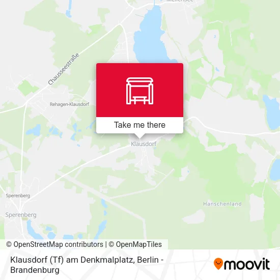 Карта Klausdorf (Tf) am Denkmalplatz