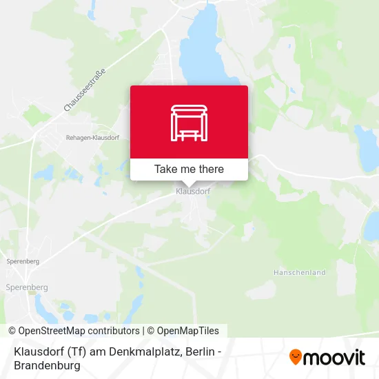 Карта Klausdorf (Tf) am Denkmalplatz