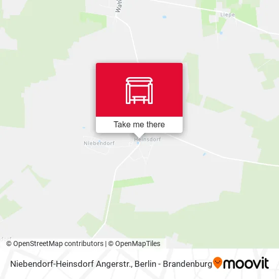 Карта Niebendorf-Heinsdorf Angerstr.