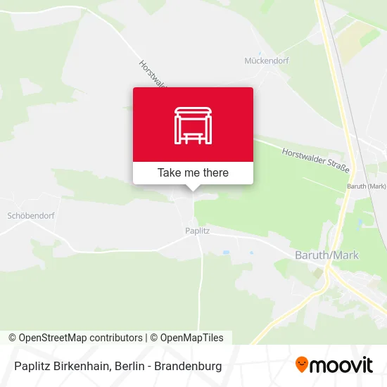 Карта Paplitz Birkenhain