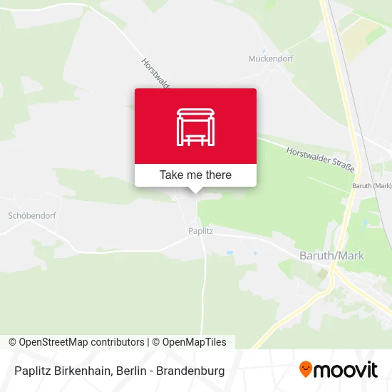 Карта Paplitz Birkenhain