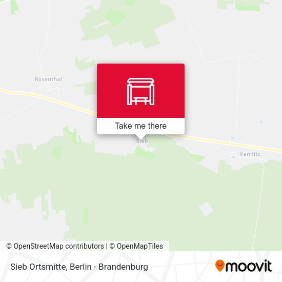 Карта Sieb Ortsmitte