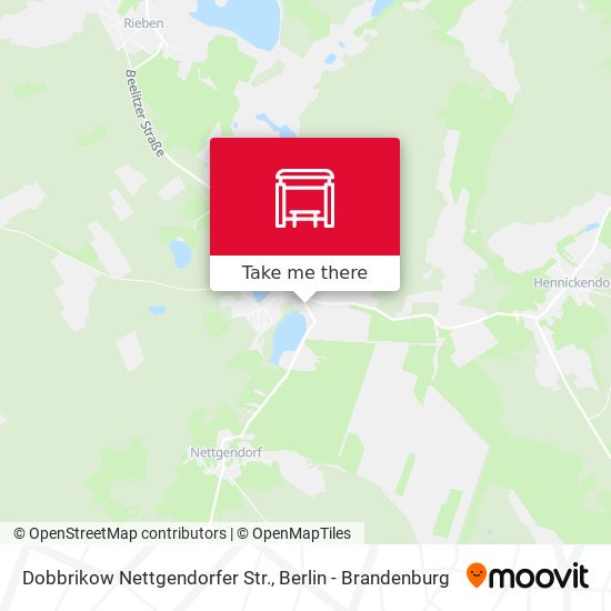Dobbrikow Nettgendorfer Str. map